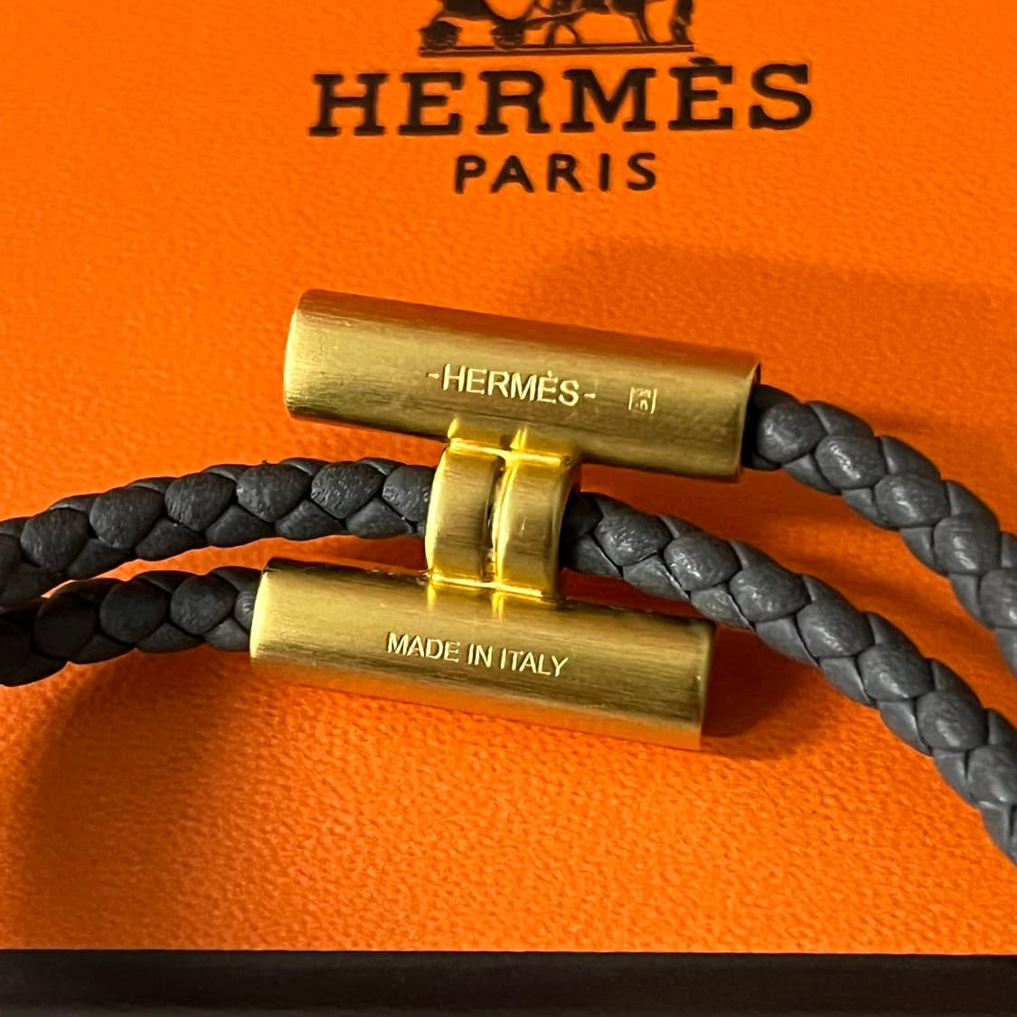 [S급/정품] 에르메스 골드 투니스 트레쎄 팔찌 상품이미지5