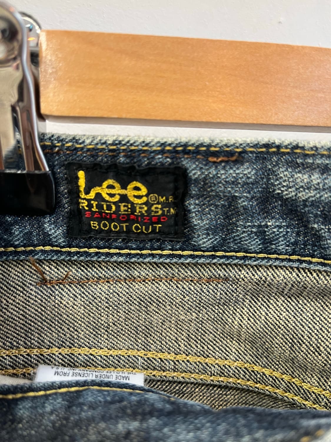 Lee 라이더스 빈티지 송치패치 부츠컷 청바지 (희귀 모델) 상품이미지5