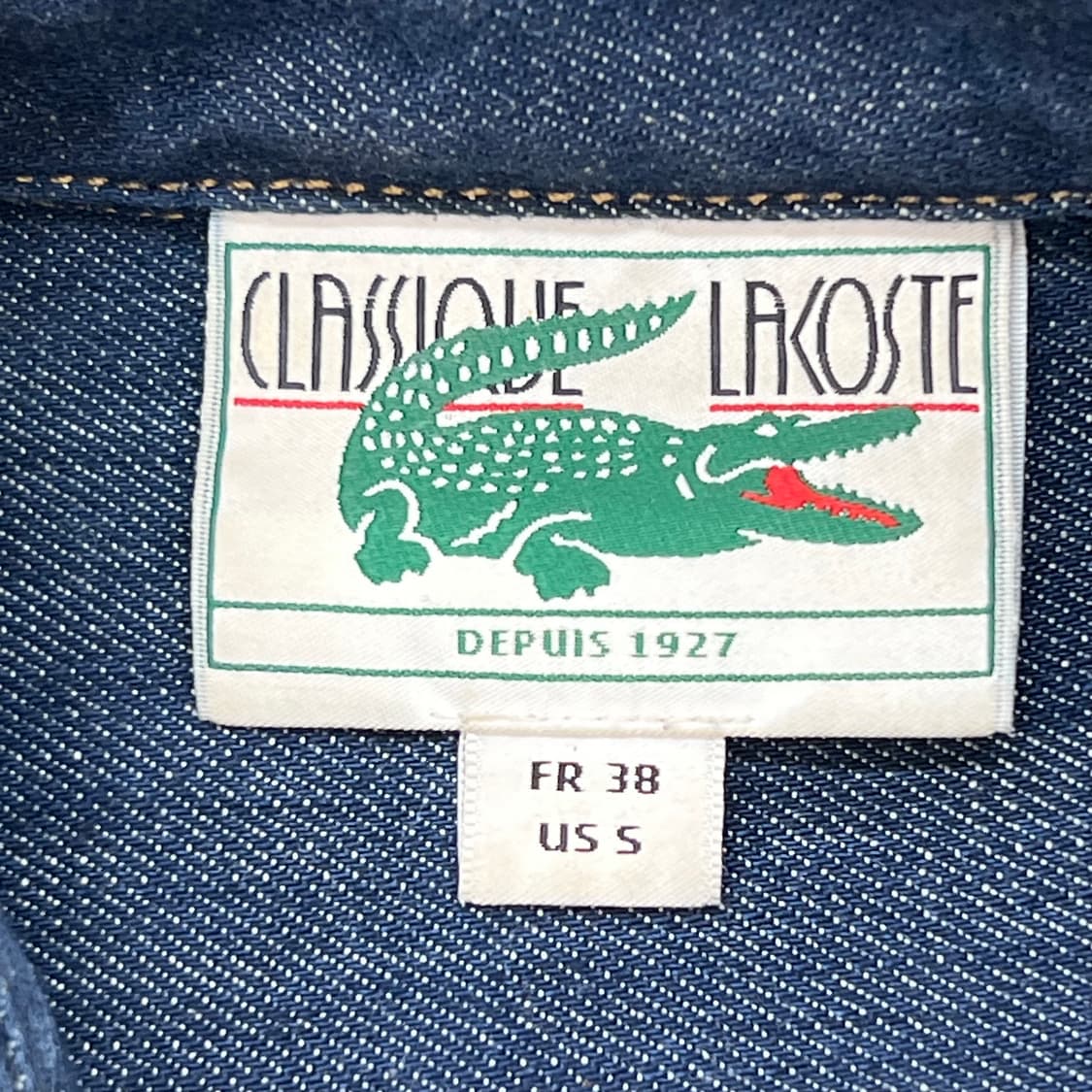 라코스테 로고 데님셔츠 r3023 상품이미지7