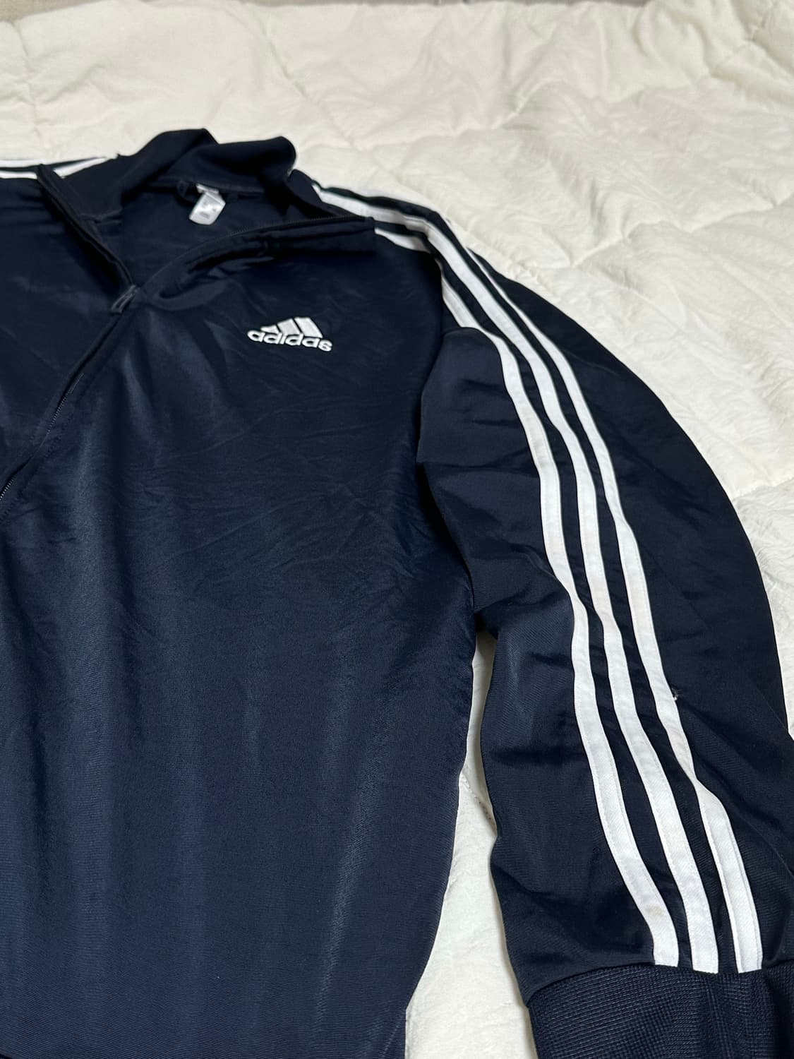 아디다스 네이비 져지 트랙탑 라지 상품이미지4