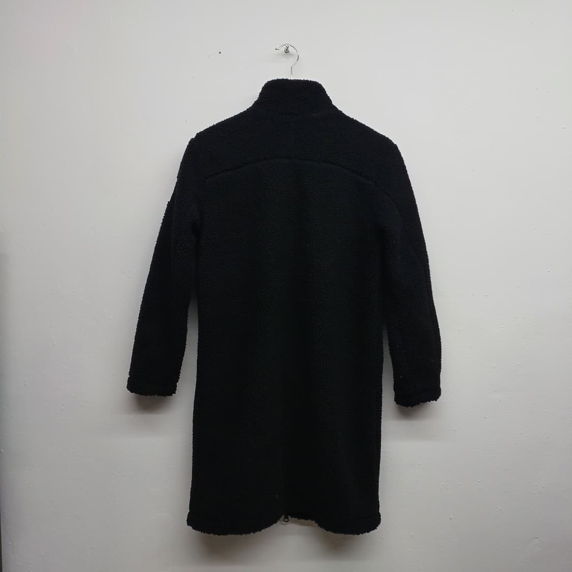 머렐 블랙 롱 뽀글이  집업 아우터 85 상품이미지2