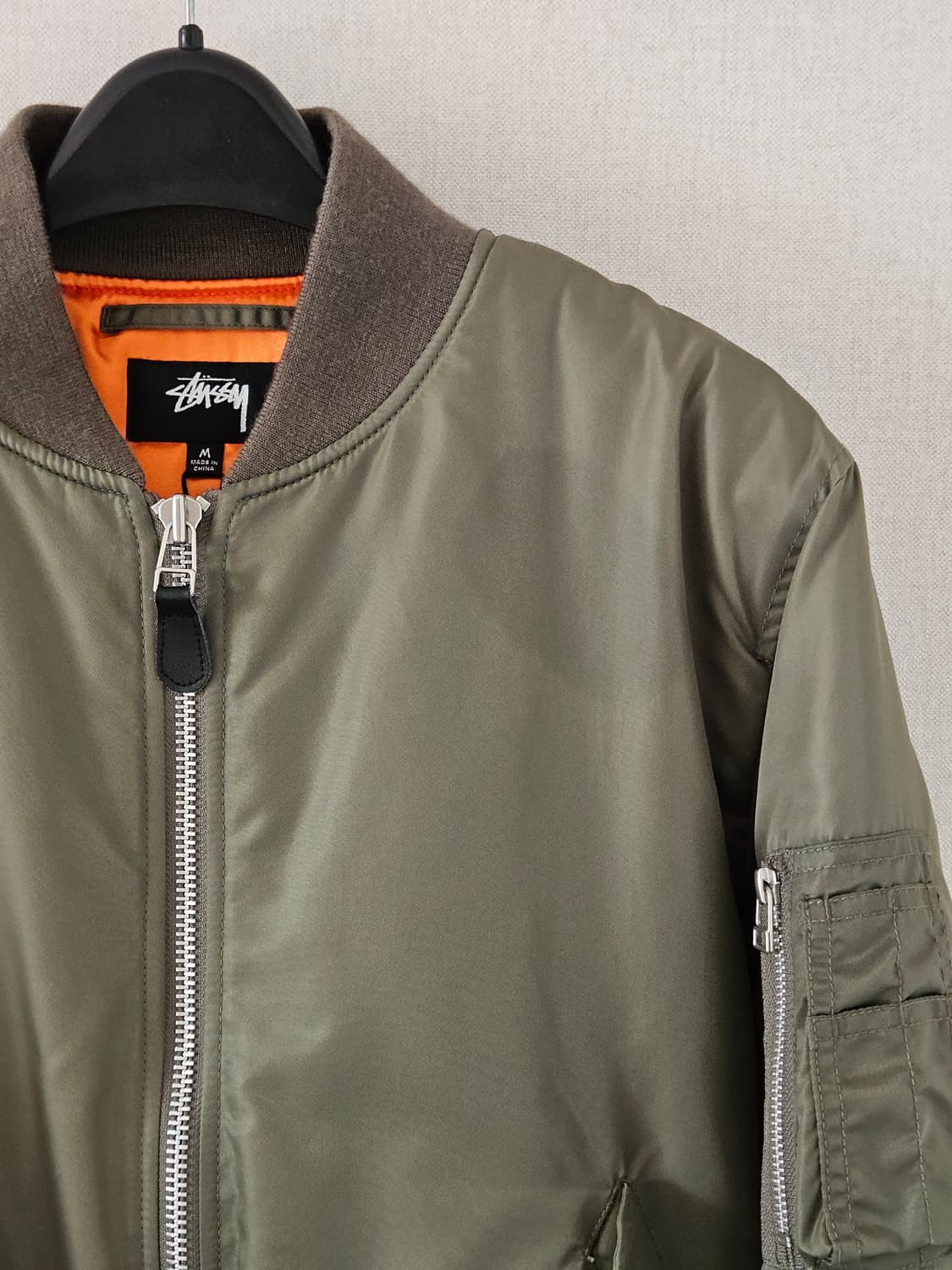 [M] 스투시 꼼데가르송 40주년 MA-1 자켓 상품이미지8