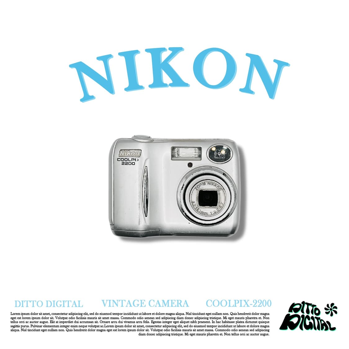 Nikon Coolpix 2200디카 상품이미지1