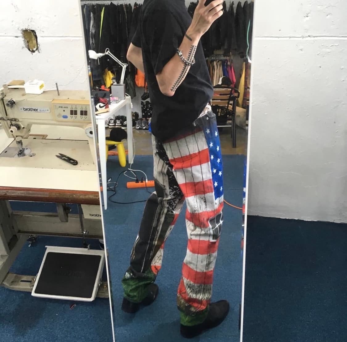 [31] 캘빈클라인 1978 라프시몬스 팬츠 상품이미지4