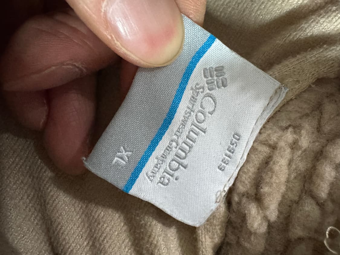 컬럼비아 21년도 충전제 후드 후리스 패딩 XL 상품이미지3