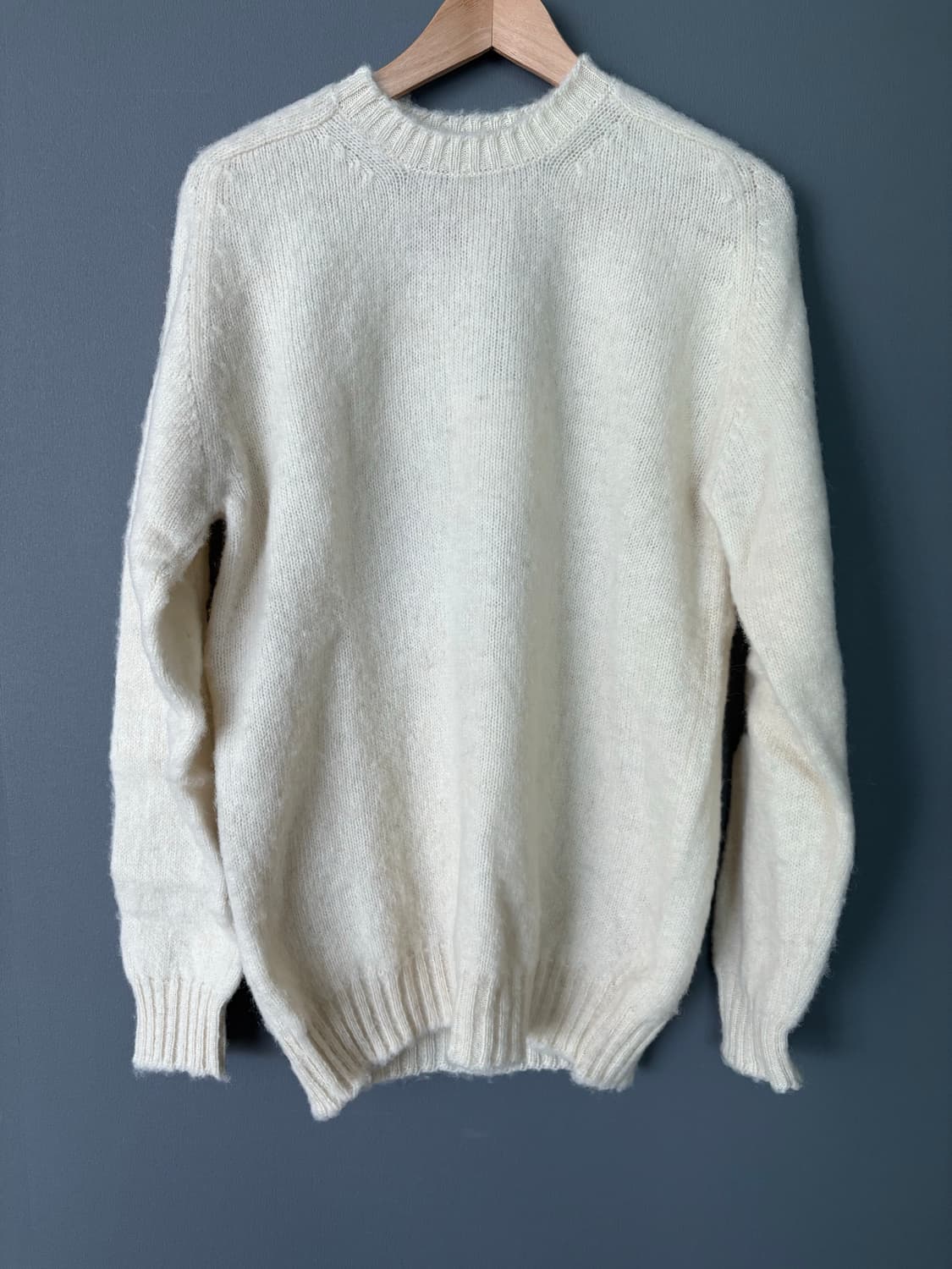 하울린 쉐기독 니트 화이트 상품이미지1