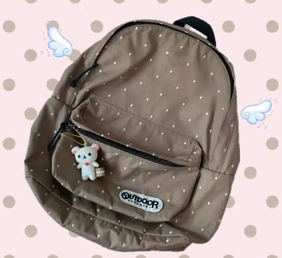 빈티지대장 도트 아웃도어 백팩 상품이미지1