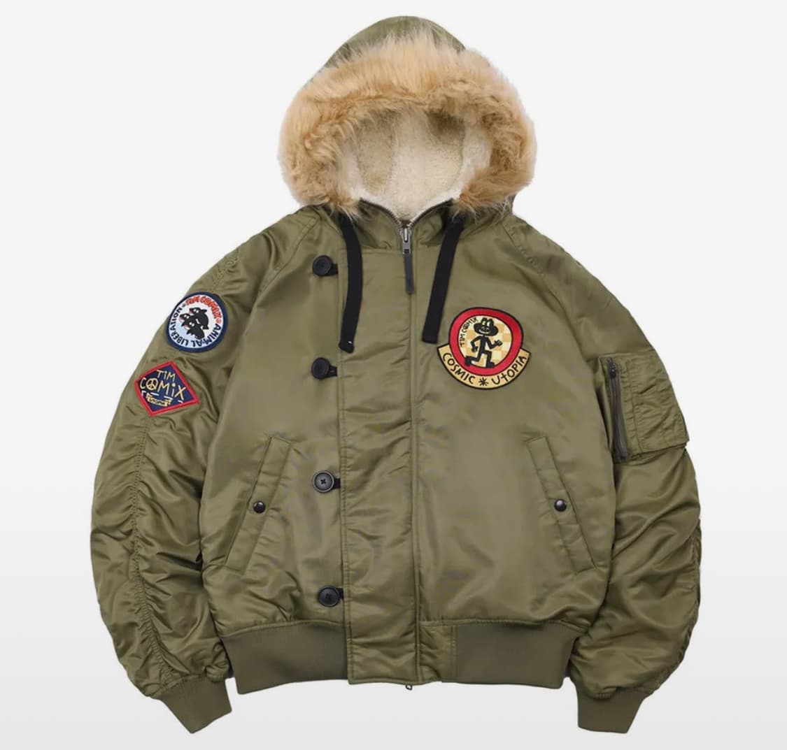 팀코믹스 점퍼 카키 m 상품이미지1