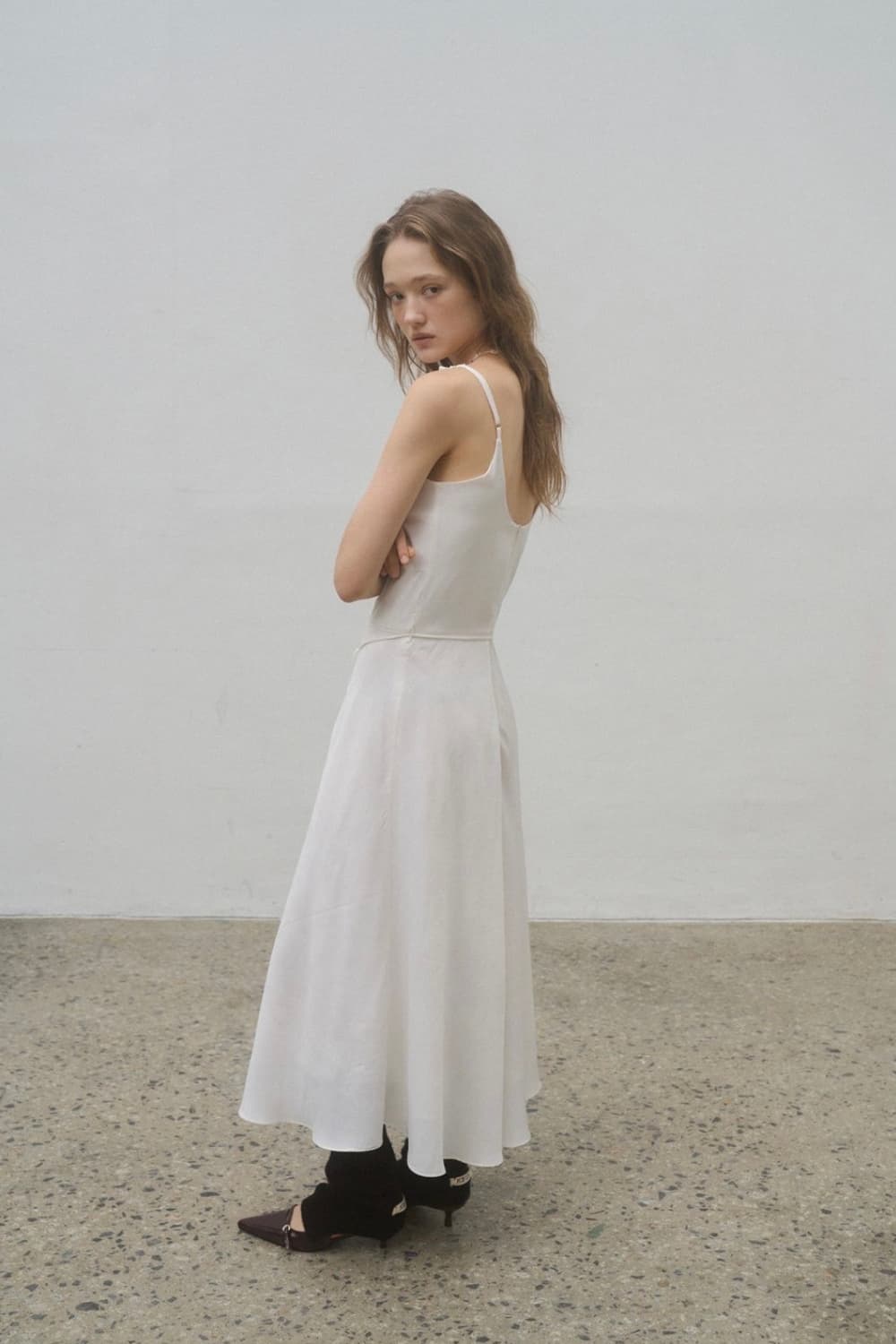 포에토 로지 셔링 드레스 foeto rosie shirring dress 상품이미지7