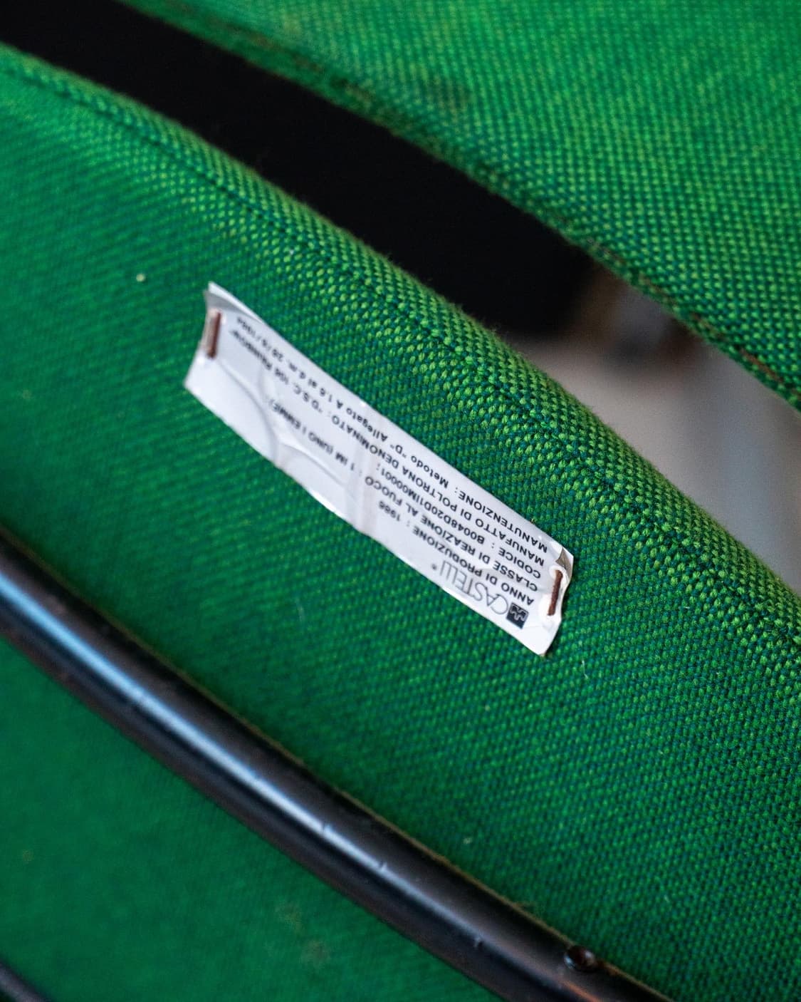 카스텔리 DSC-106 그린 패브릭 빈티지 의자 상품이미지5