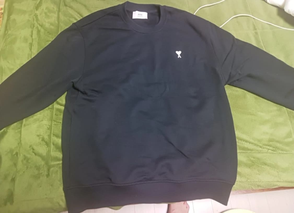 아미 맨투맨 화이트로고 상품이미지1