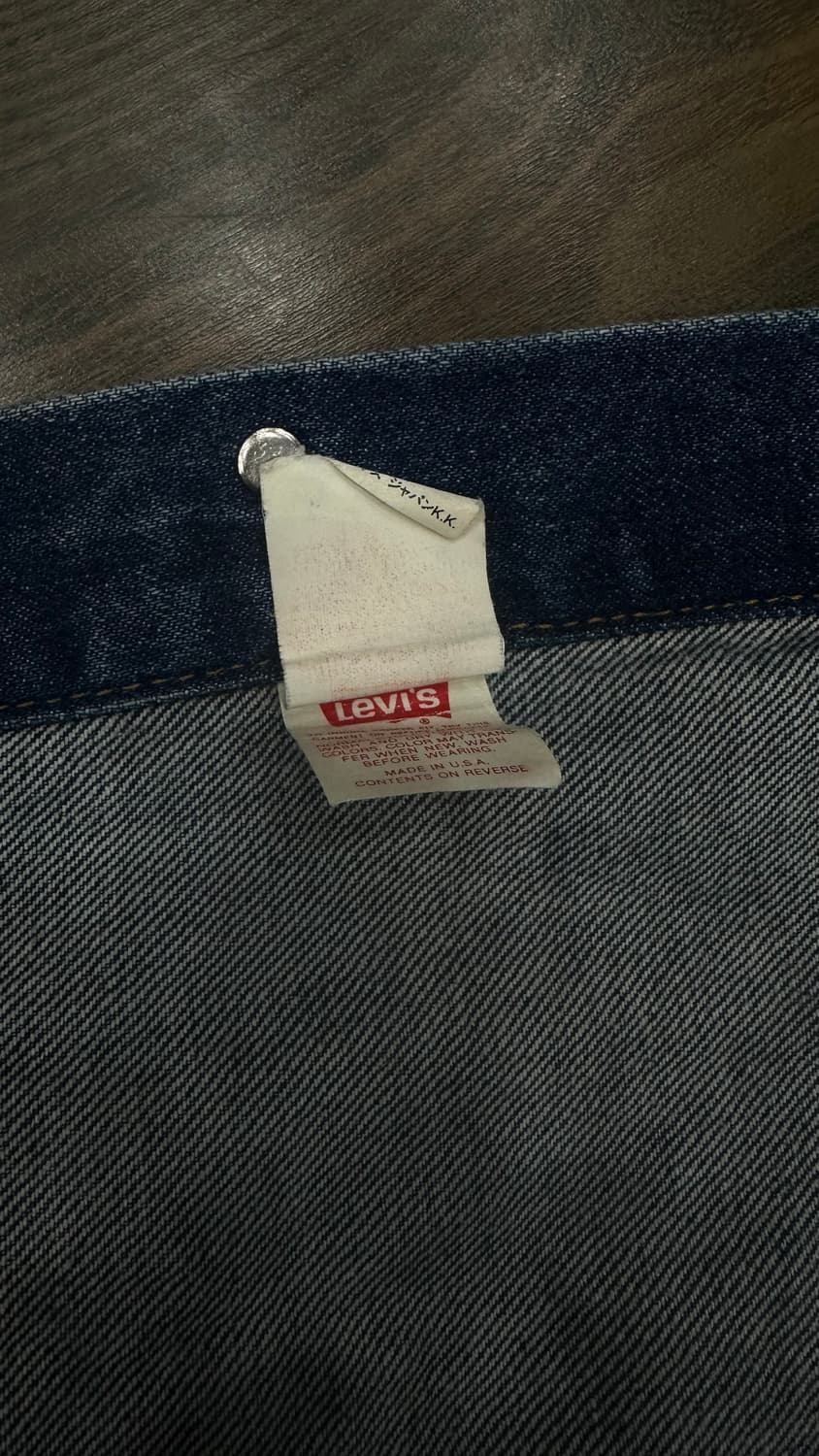90s 리바이스 3세대 데님자켓 38 usa 상품이미지5