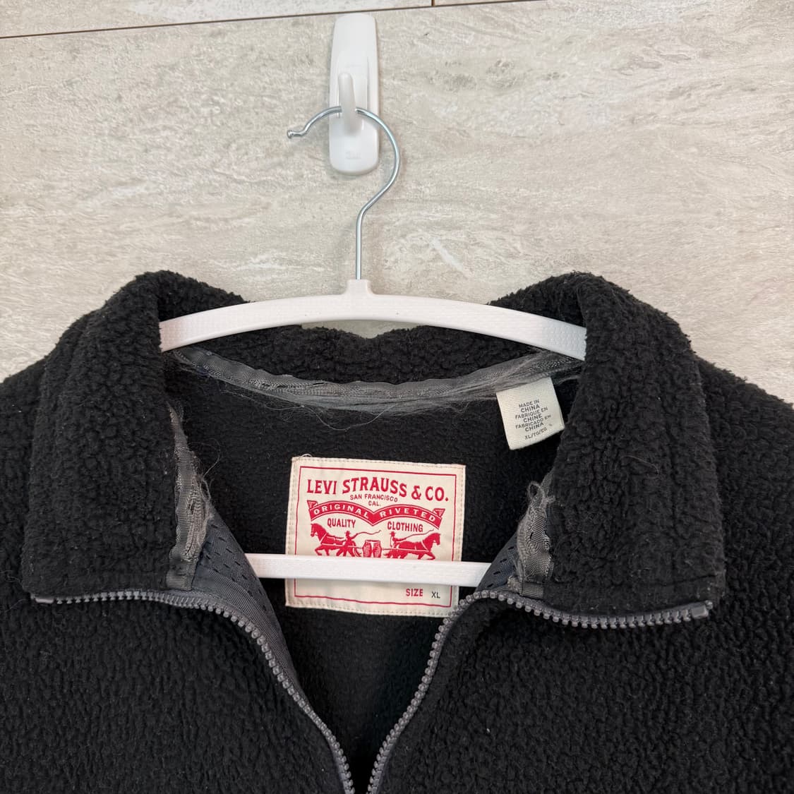 리바이스 플리스 집업 상품이미지4