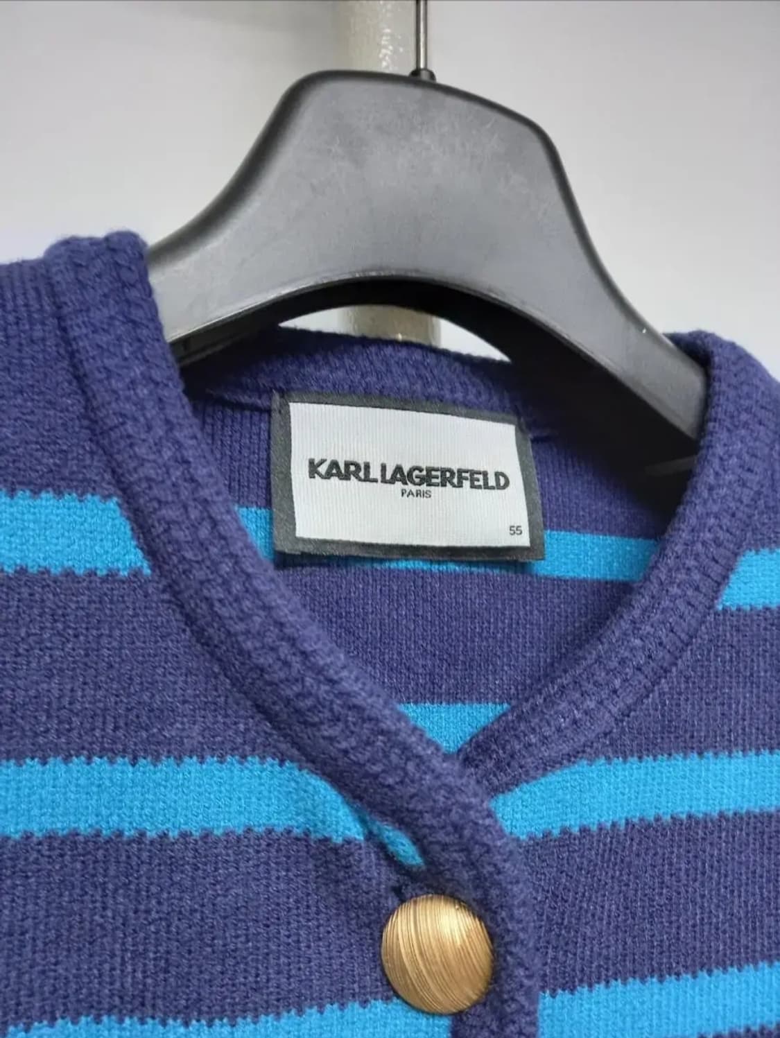 새 칼라거펠트 춘추동 도톰 가디건 55 상품이미지6