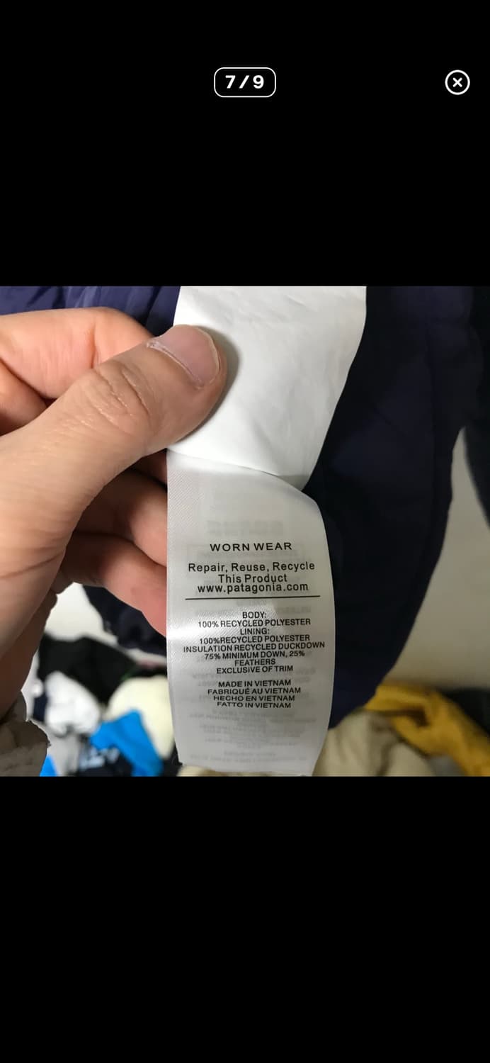 파타고니아 양면 후리스 자켓 상품이미지7