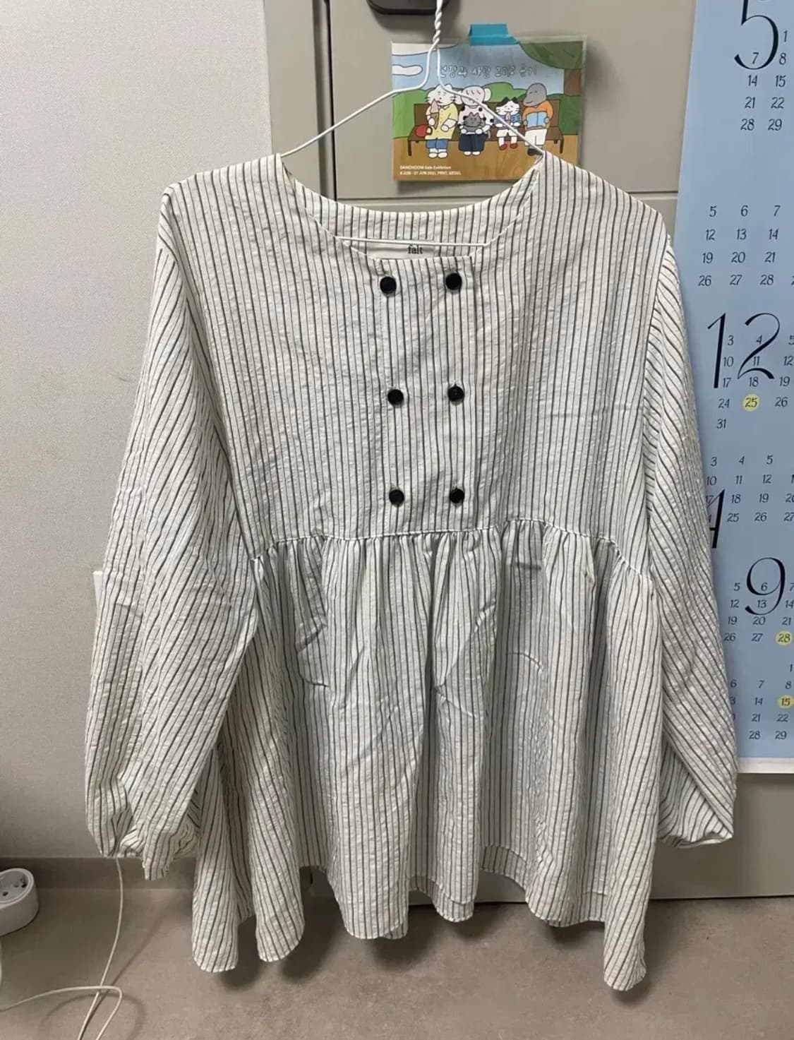 폴트 블라우스 상품이미지4
