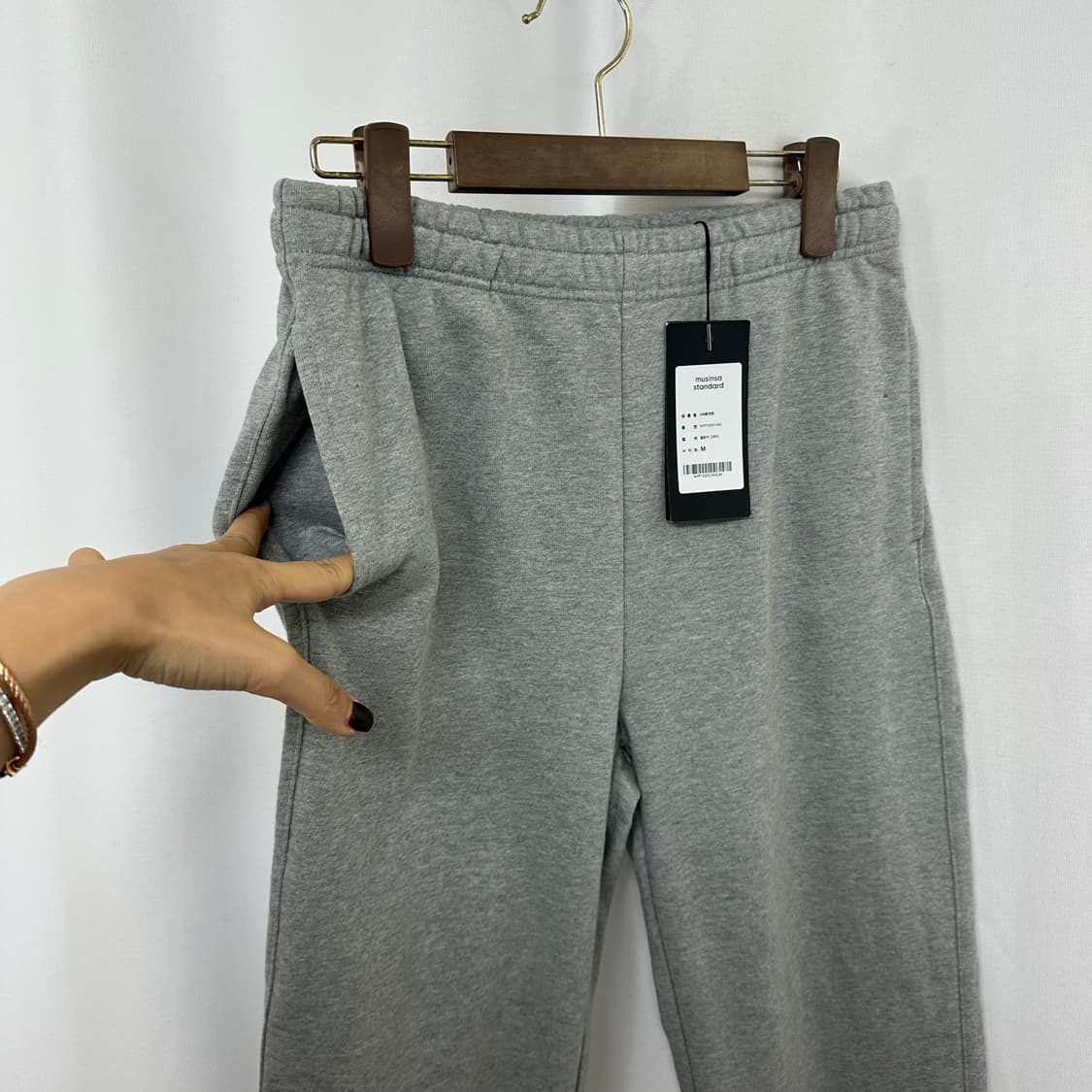   무신사스탠다드 남자 밴딩 조거 트레이닝바지 M (택ㅇ 상품이미지2