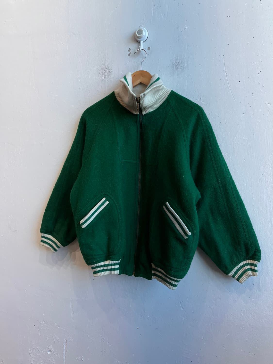 FLANDRE CLUB 울 바시티 자켓 상품이미지2