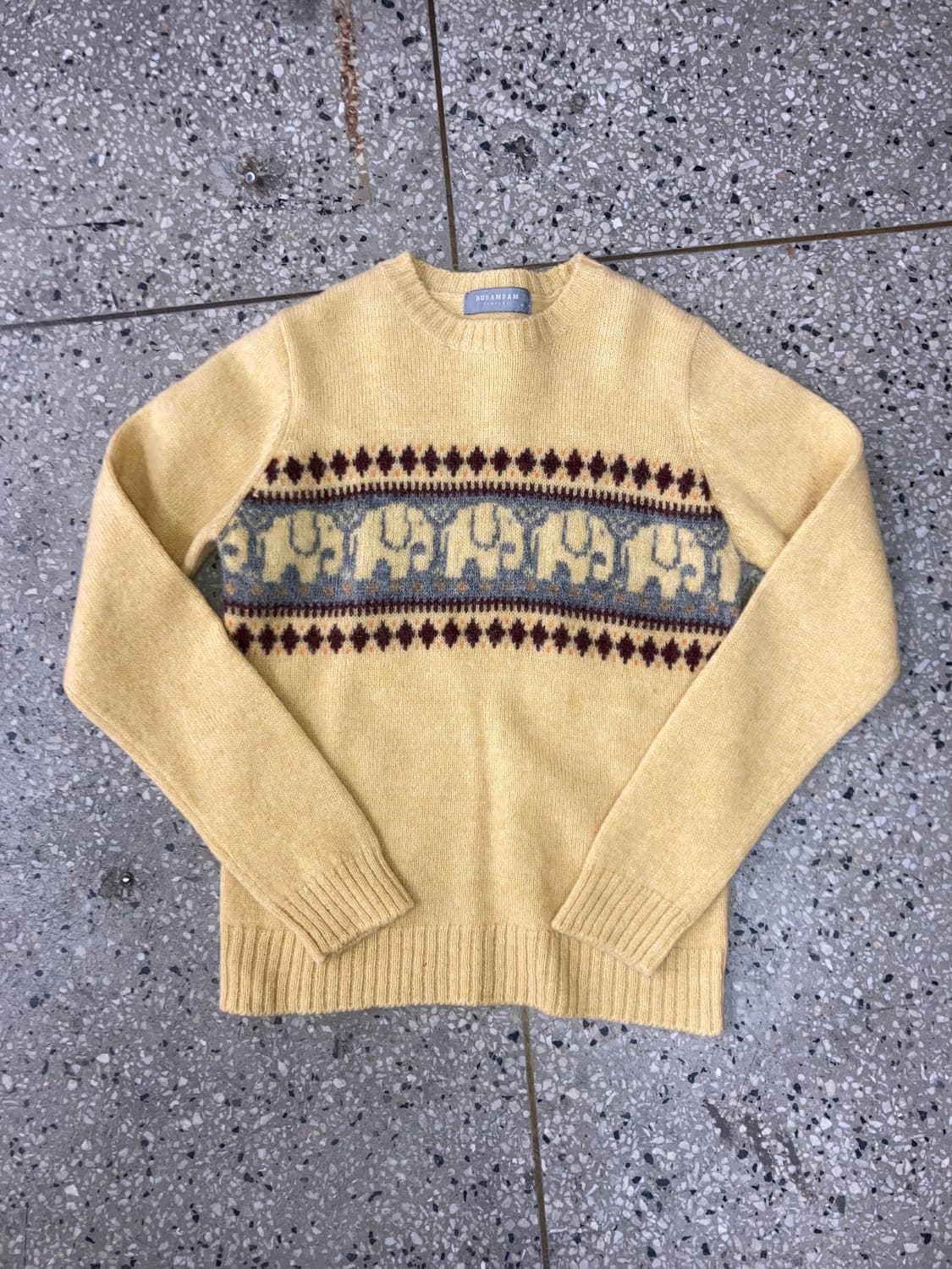 DUBAMBAM 코끼리 니트 상품이미지2