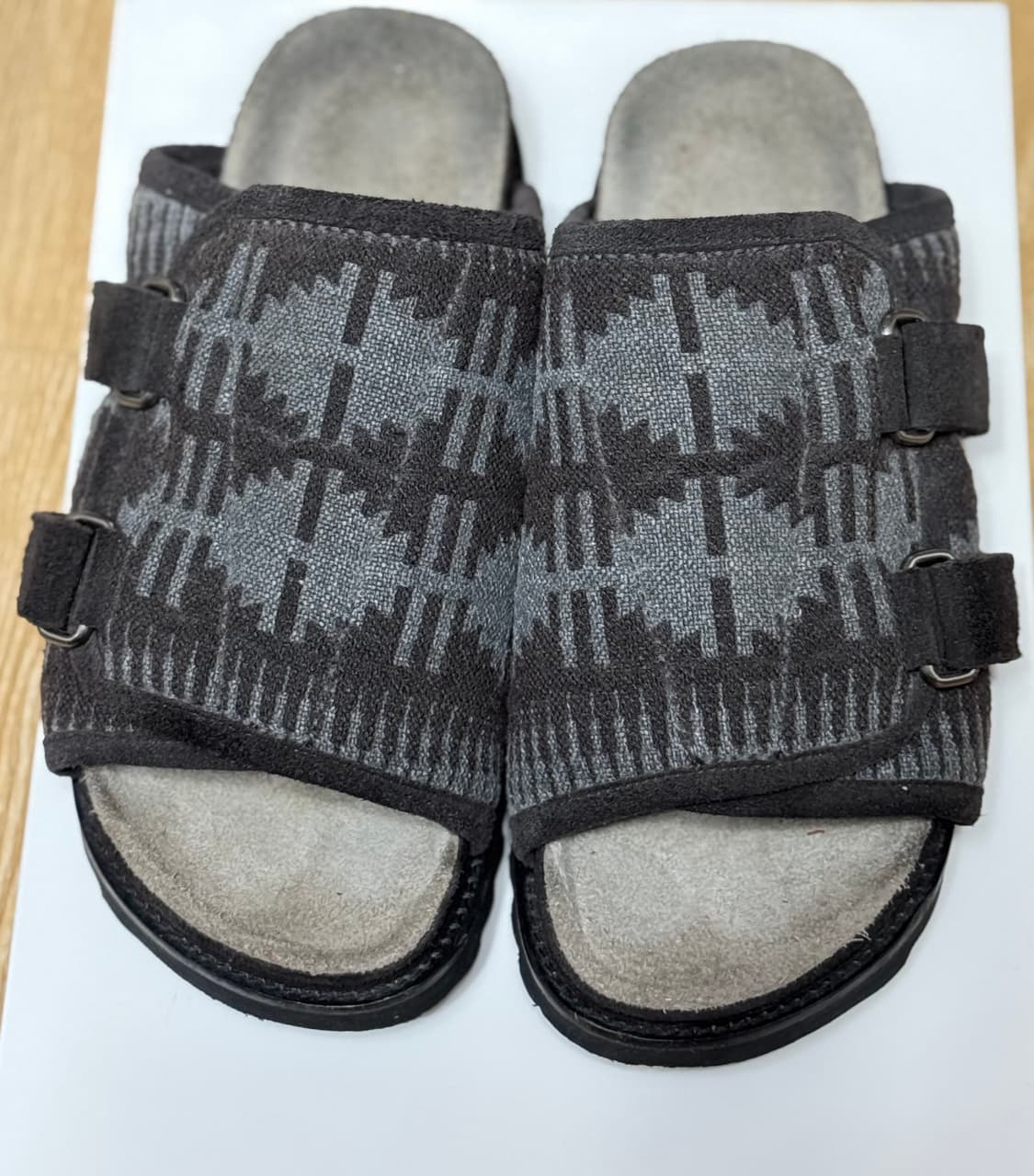 폴리테루 1011 에스닉 점보 슬리퍼 브라운 3 상품이미지2