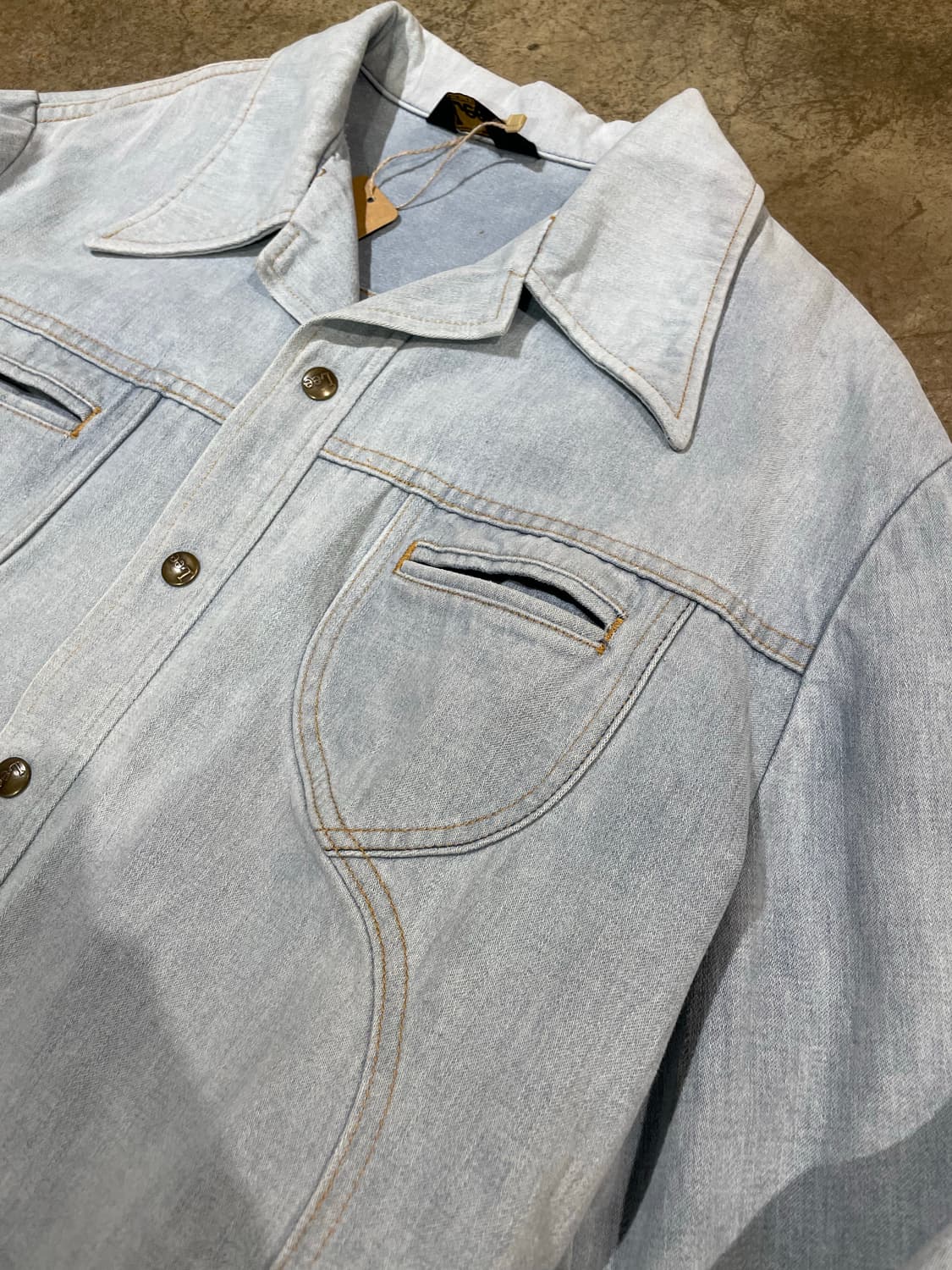 70’s 리 데님 웨스턴 자켓 (B5089) 상품이미지5