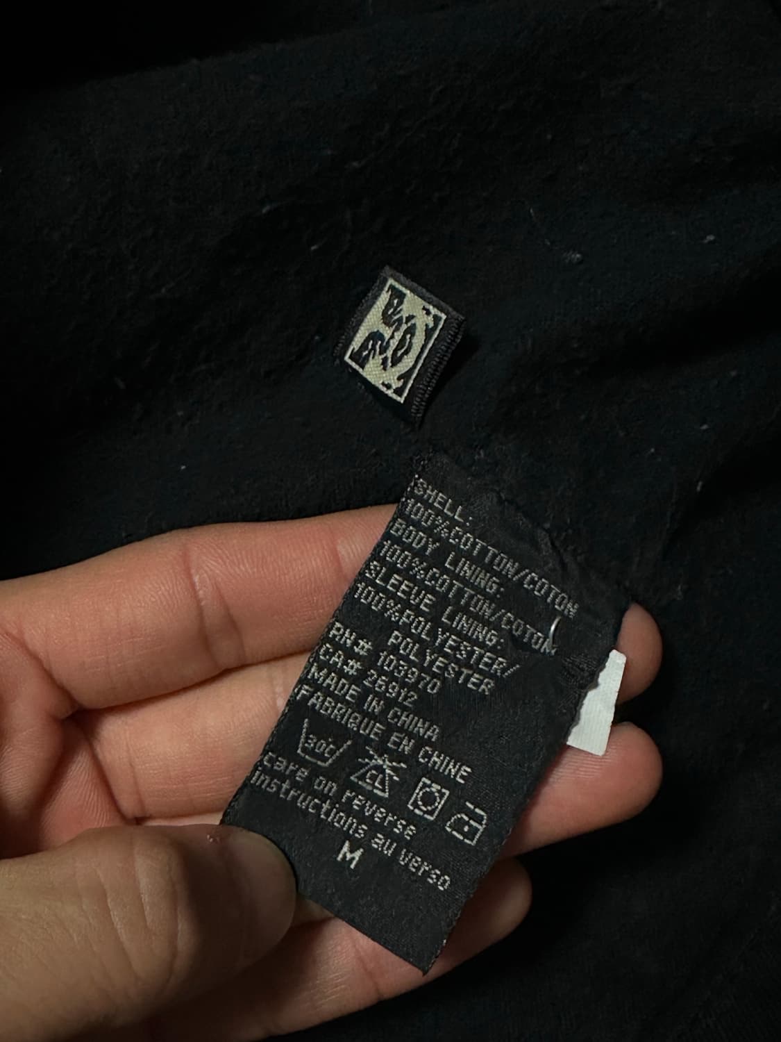 오베이 스몰로고 블랙 사파리 자켓 상품이미지7