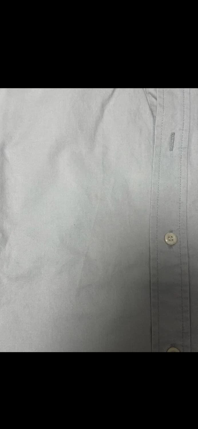 무료배송) 파브레가 마일드 가먼트다잉 오버핏 셔츠 스카이블루 3 size 상품이미지6
