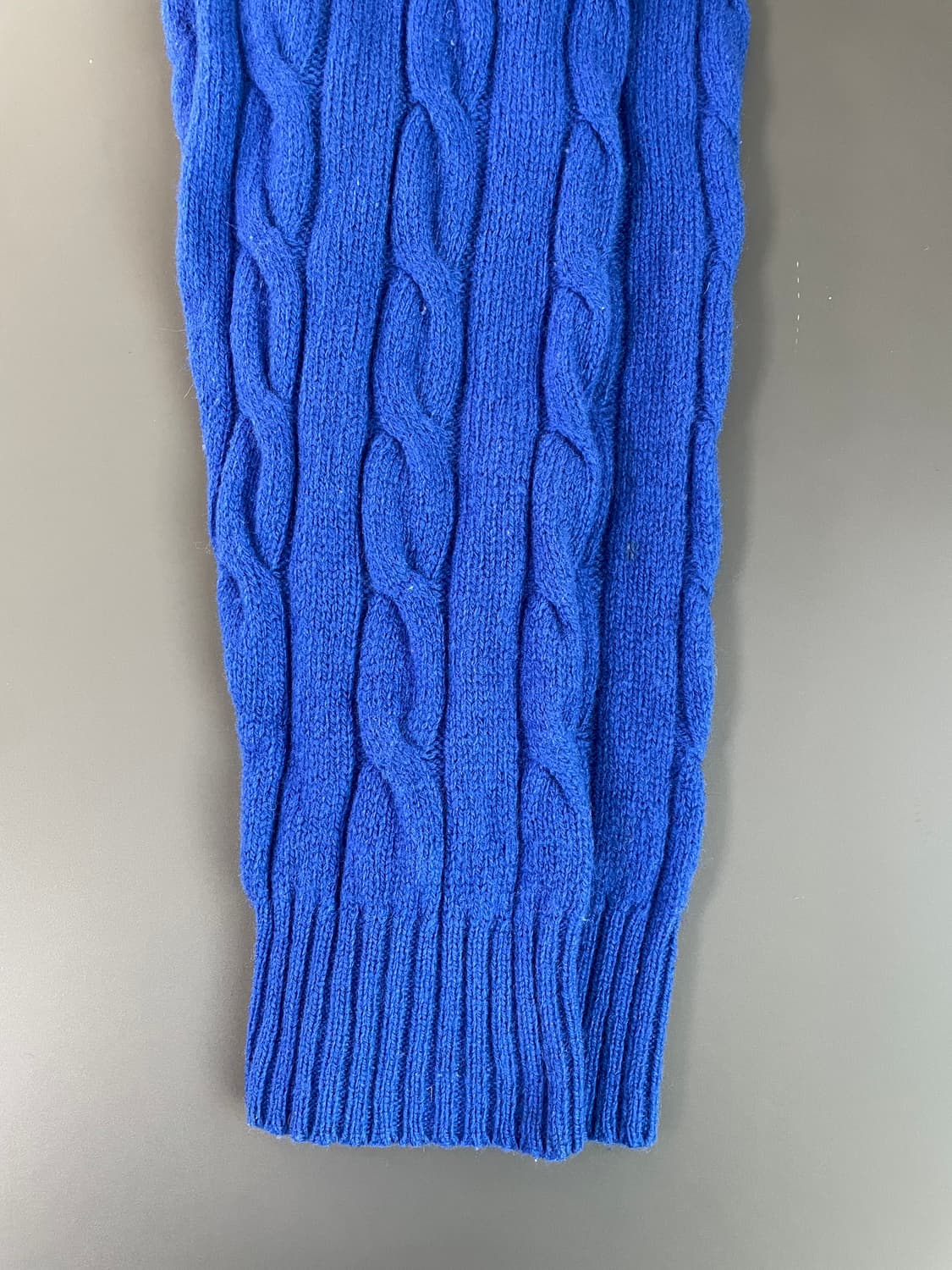 [L] 폴로 랄프로렌 울 100% 케이블 꽈배기 니트 상품이미지5