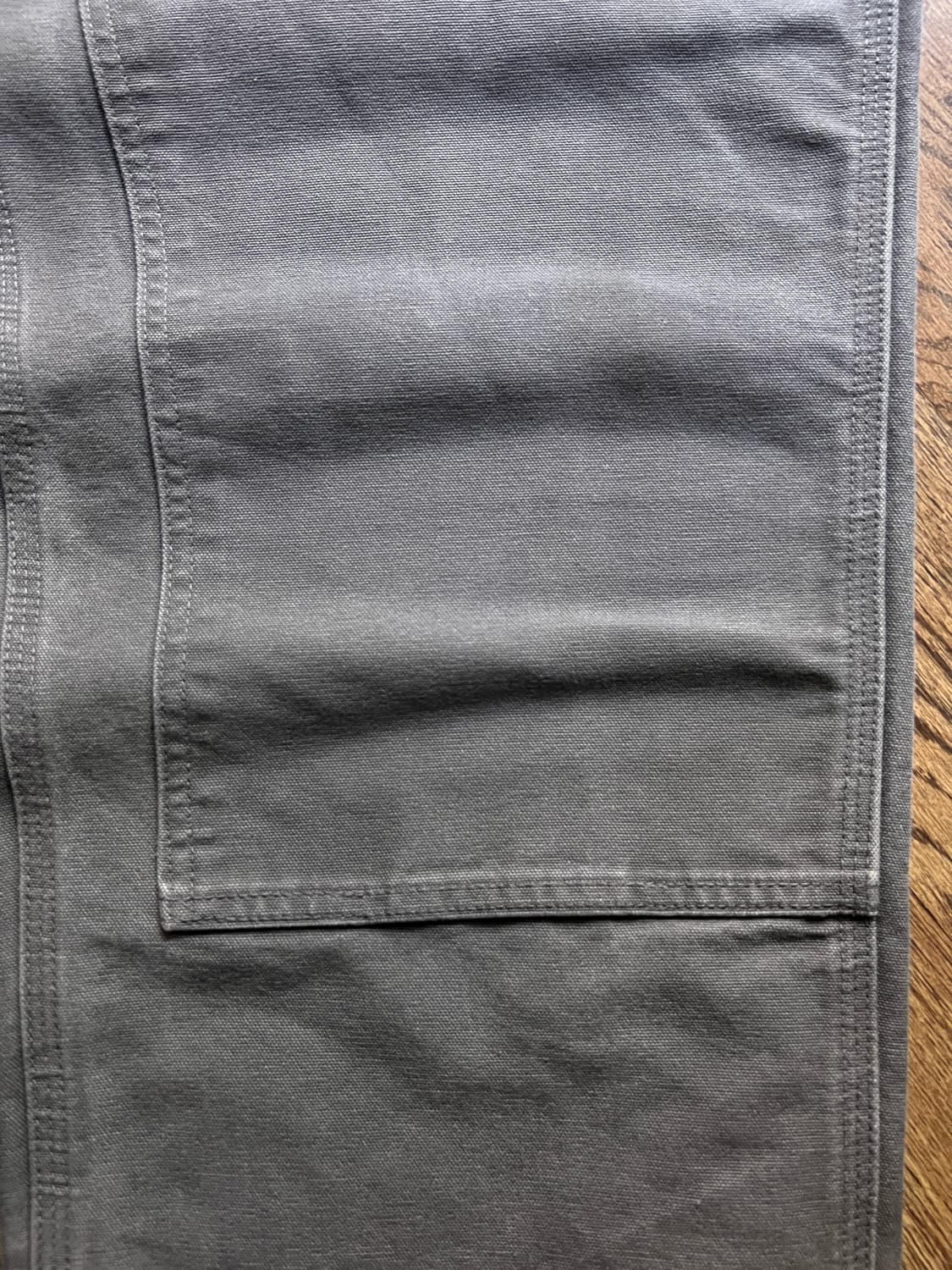 [38]칼하트 USA 차콜그레이 더블니 워크 팬츠 상품이미지4