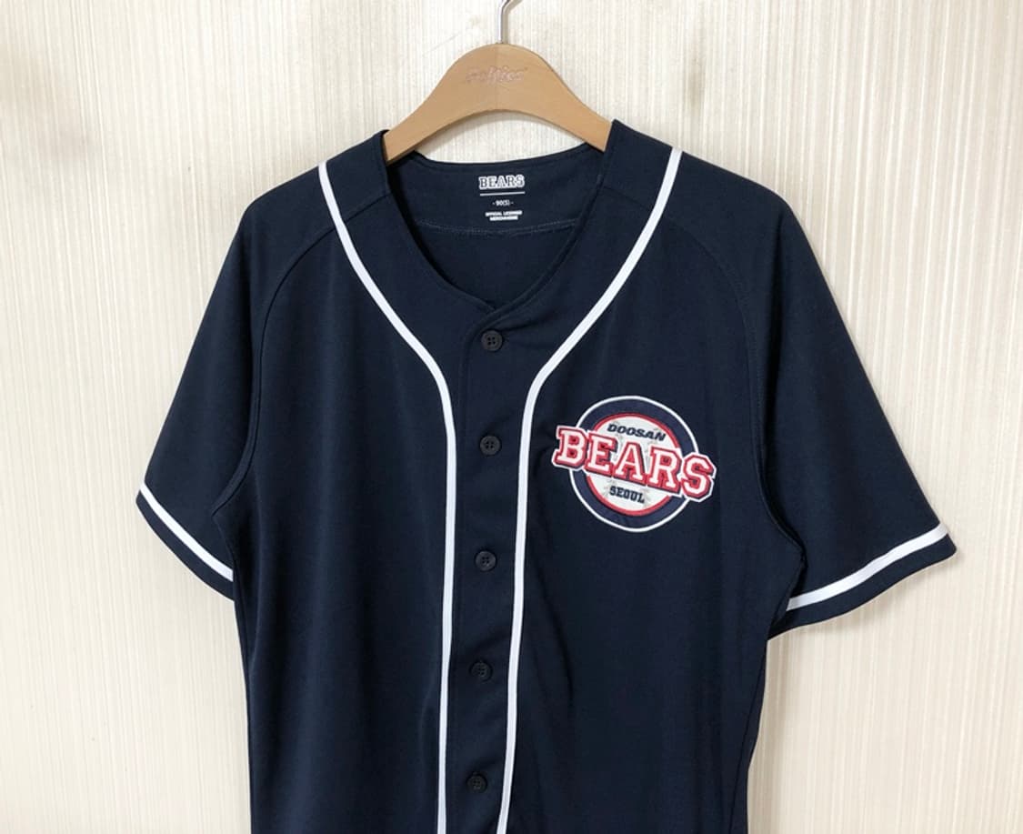 KBO 두산베어스 원정유니폼/져지 90(S) #32 김재환 상품이미지5