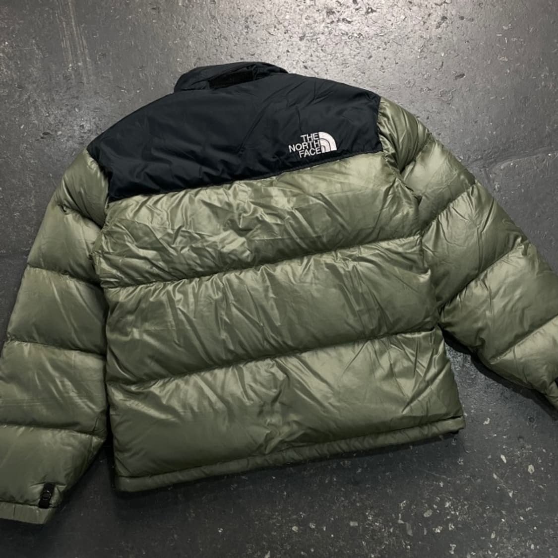 95 노스페이스 눕시 패딩 올리브  상품이미지6