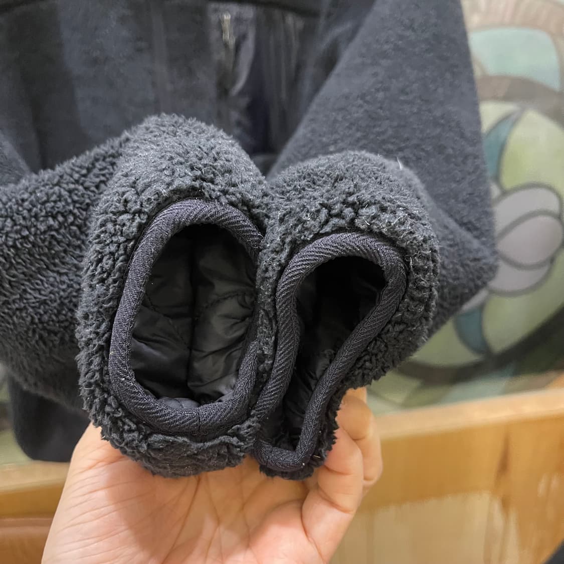 몽벨 리버시블 블랙 플리스 상품이미지4