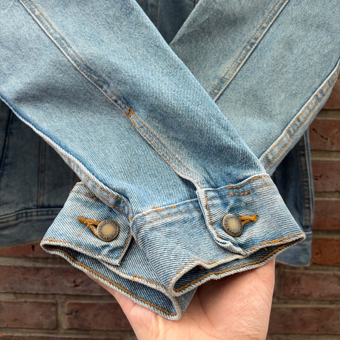 랭글러 Wrangler 러기드 웨어 데님 트러커 자켓 상품이미지4