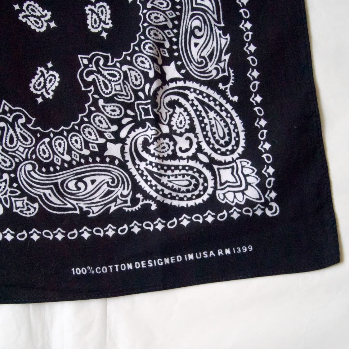 [ black paisley cotton bandana ] 상품이미지2