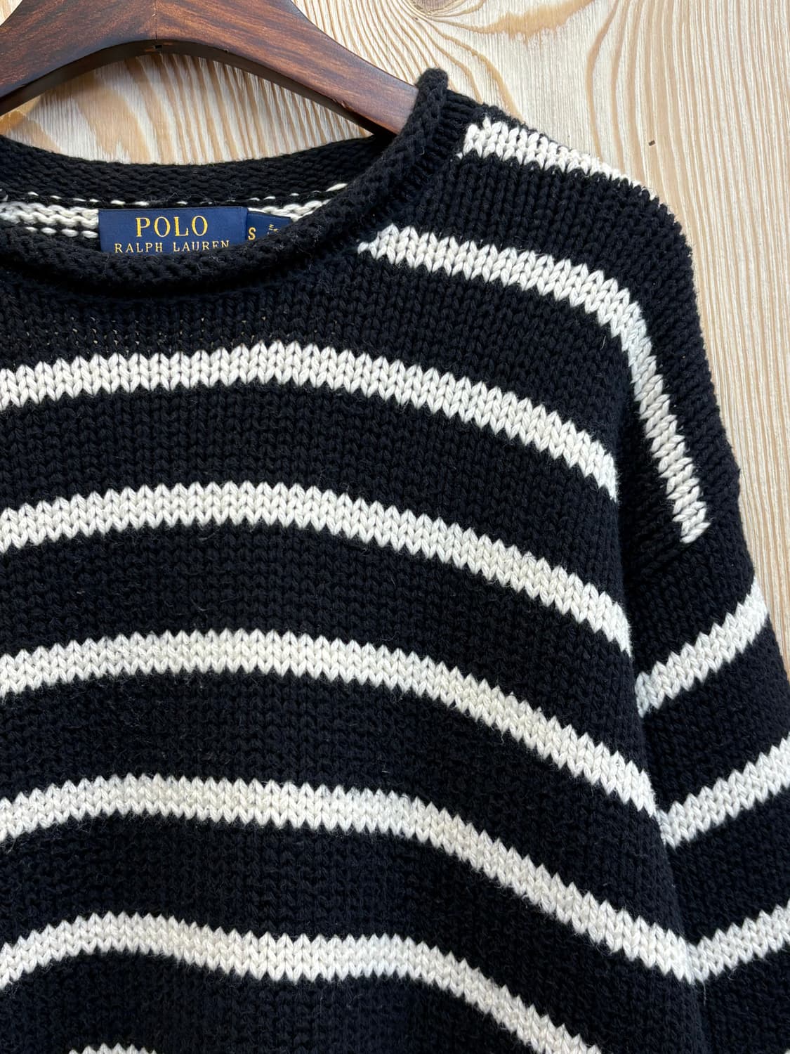 폴로 랄프로렌 스트라이프 크롭 니트 상품이미지5