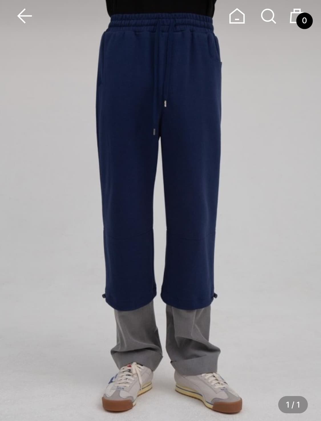 [a2]아더에러 jog 슬랙스 네이비 상품이미지4