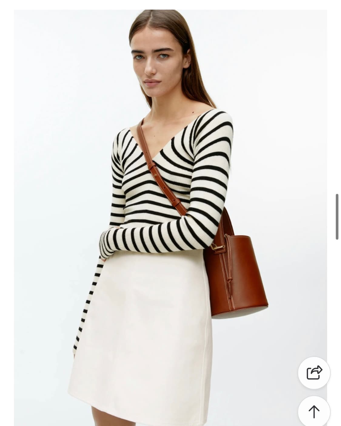 아르켓 선레이 스트라이프 니트 상품이미지4