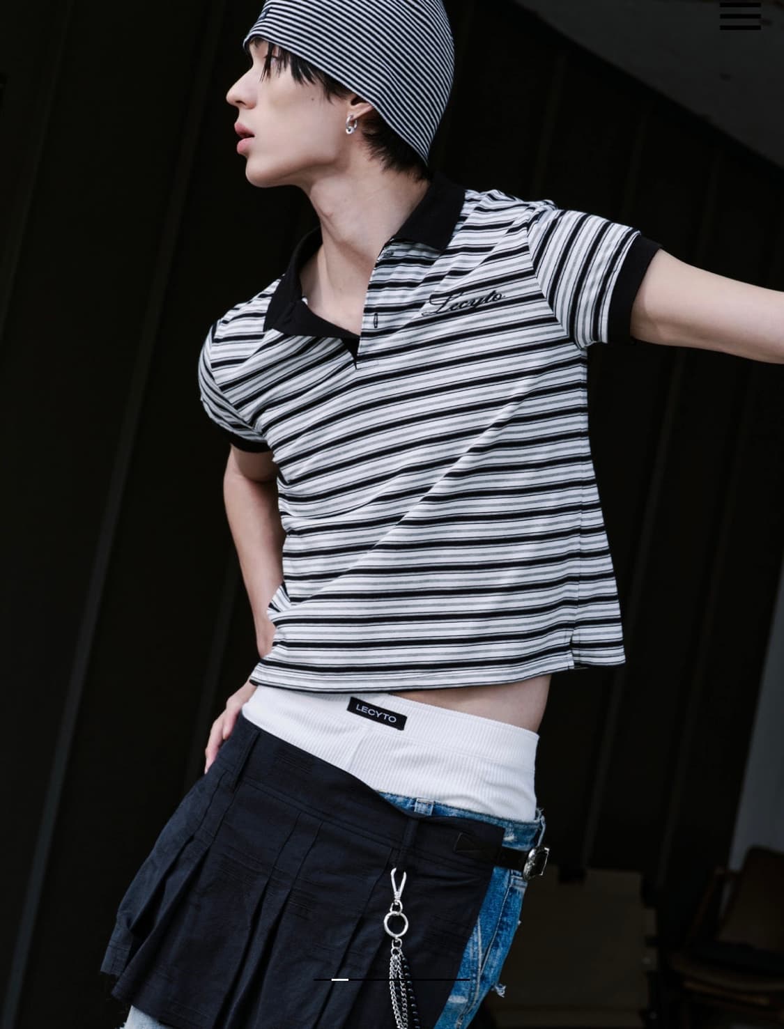 Mirage Multi Stripe PK_[White] 상품이미지1