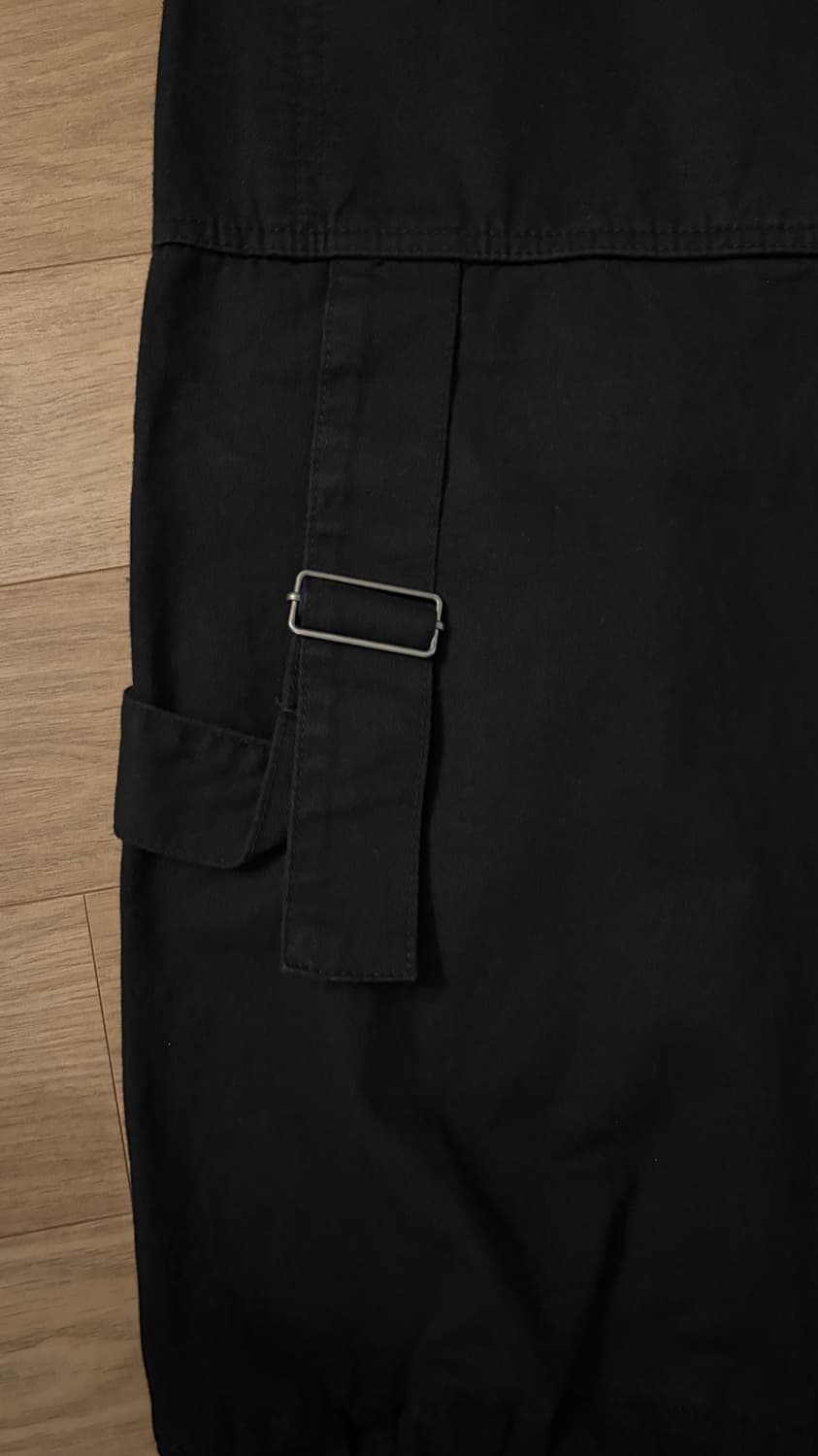 LAYERED CARGO BERMUDA SHORTS 2.0 (BLACK) 상품이미지6