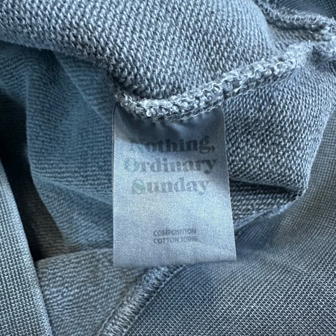  NOS7 노스세븐 피그먼트 후드티 상품이미지5