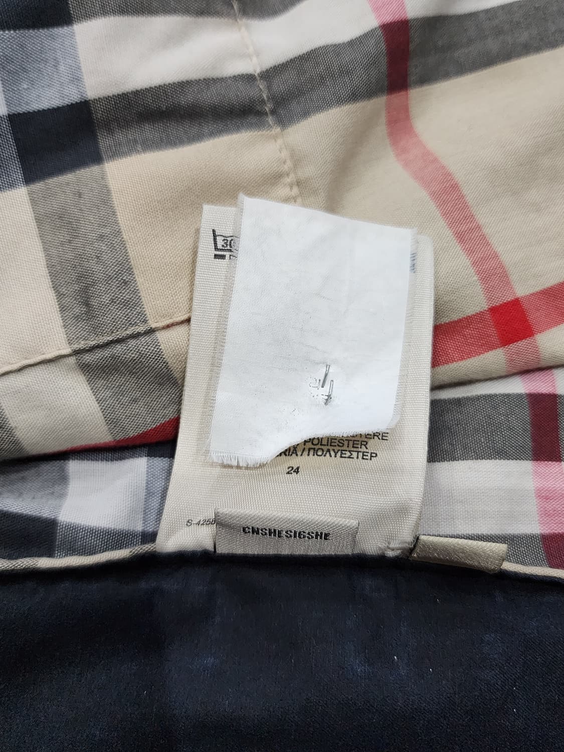 버버리 빈티지 아카이브 하이넥 자켓 M 상품이미지10