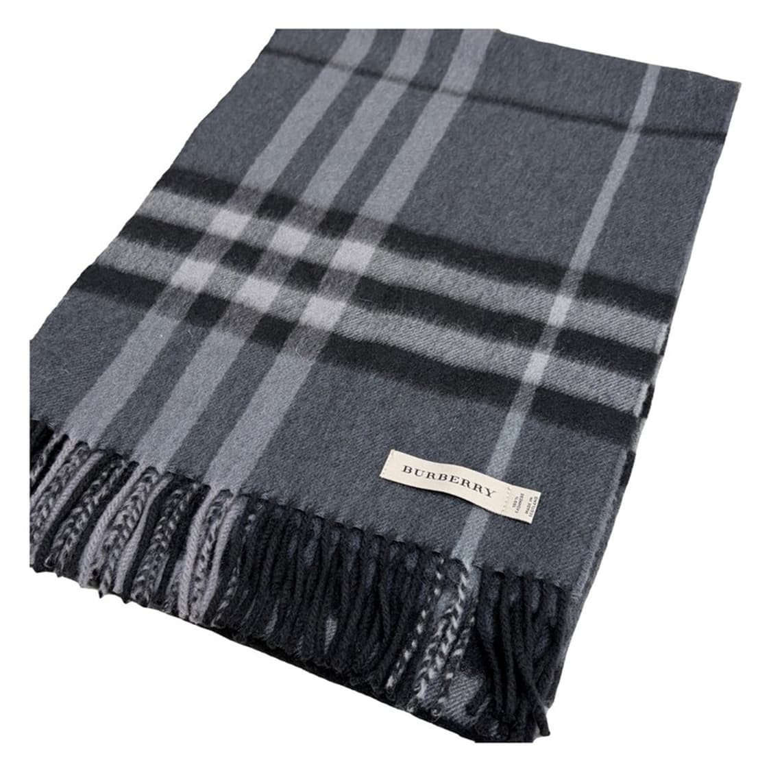 BURBERRY 체크 100% 캐시미어 머플러 상품이미지3