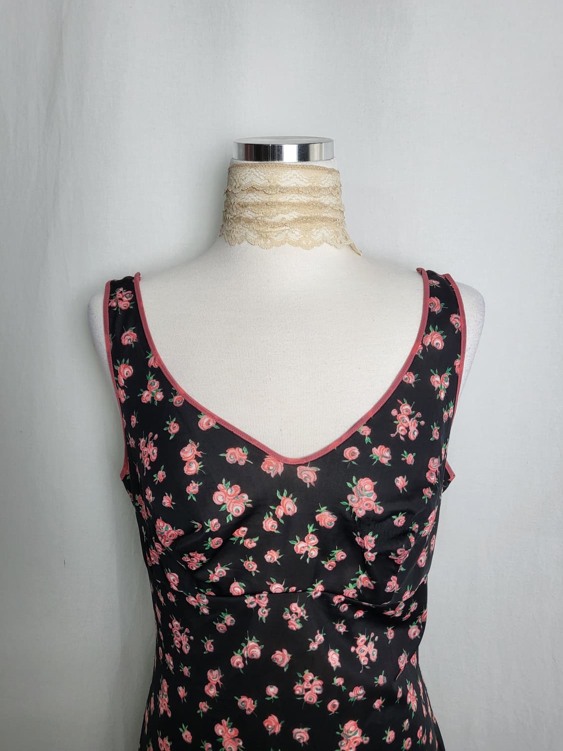 빈티지 플로럴 슬립 원피스 상품이미지2