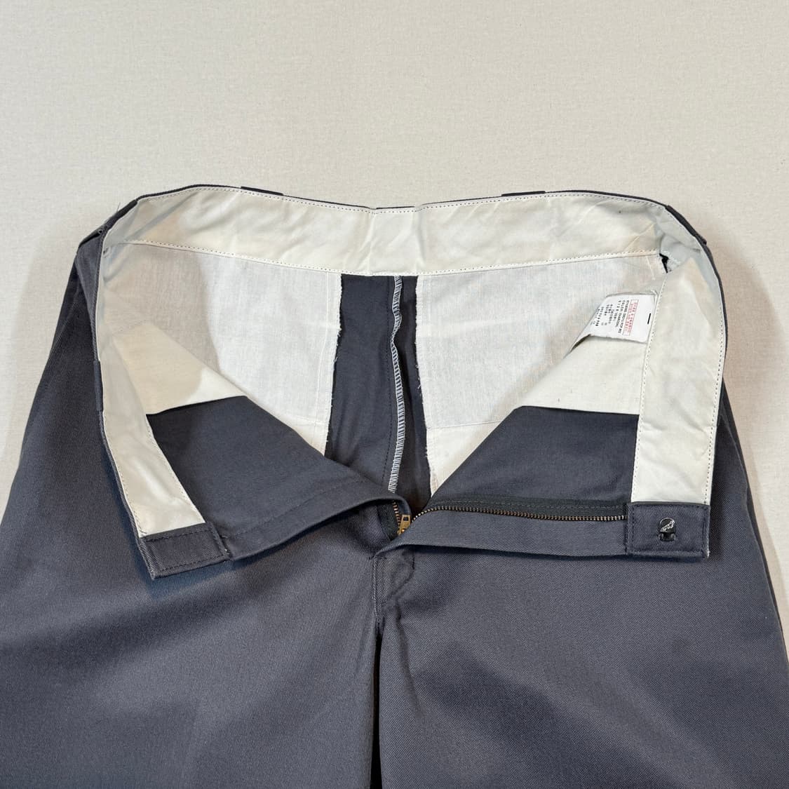 32inch) 디키즈 더블니 면바지 치노팬츠 차콜 그레이 상품이미지7