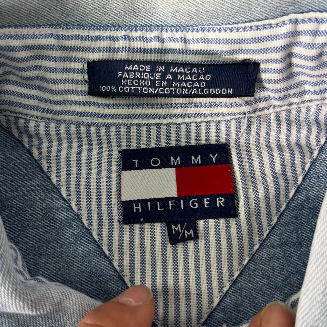105 타미힐피거 데님 워크 셔츠 상품이미지3