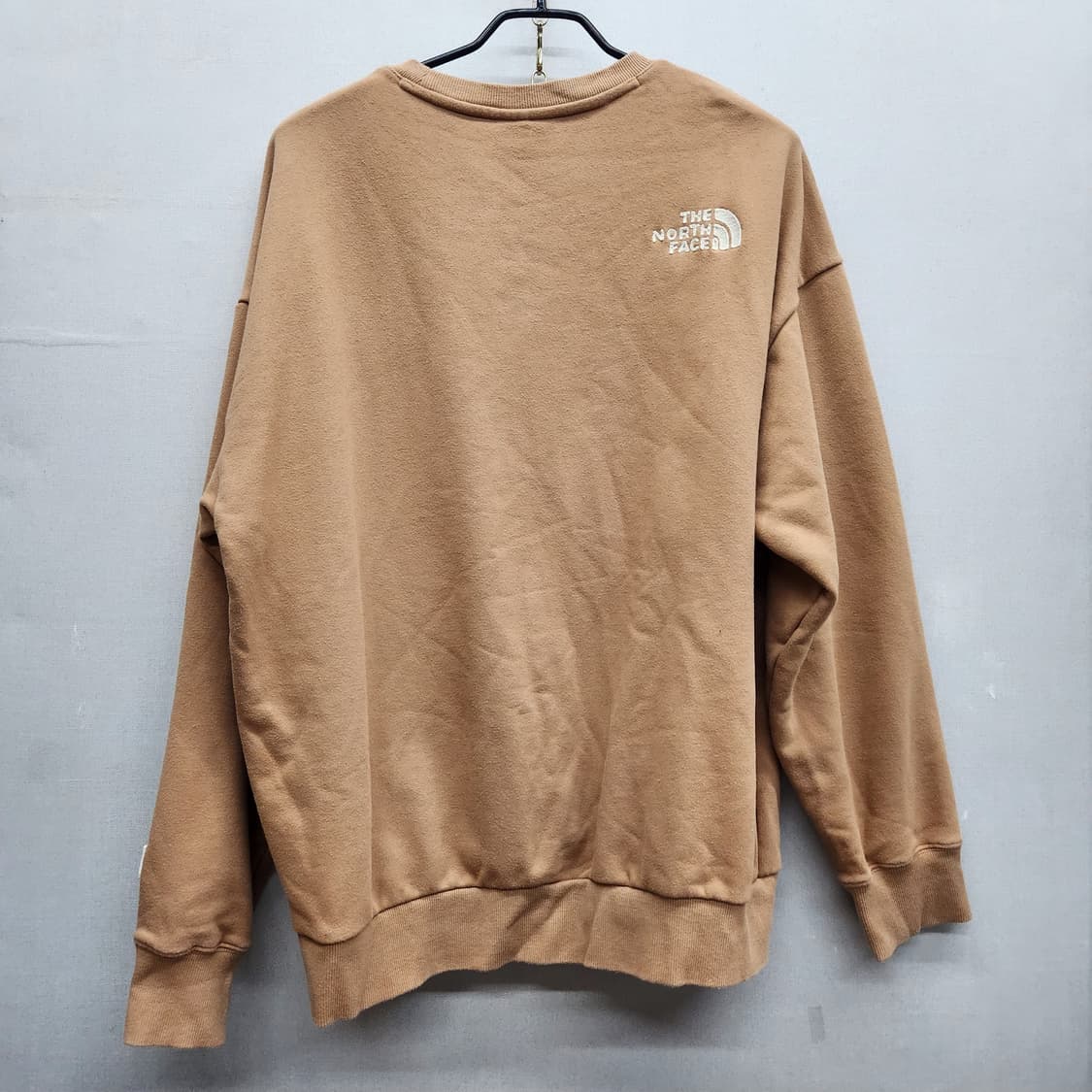 노스페이스 로고 자수/와펜 맨투맨 L(XL) 상품이미지4