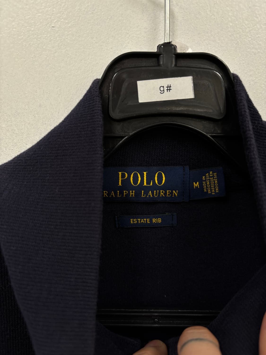 폴로랄프로렌 반집업 울니트 상품이미지4