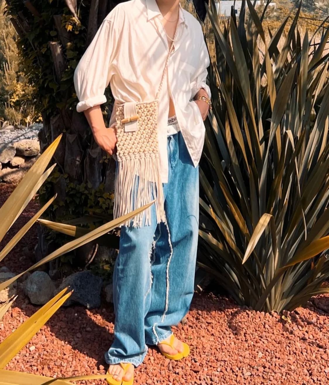 르마드 로우컷 데님팬츠 상품이미지2