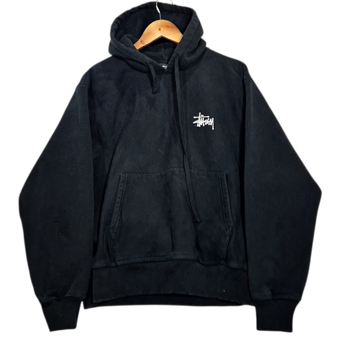 스투시 스탁로고 후드티 상품이미지2