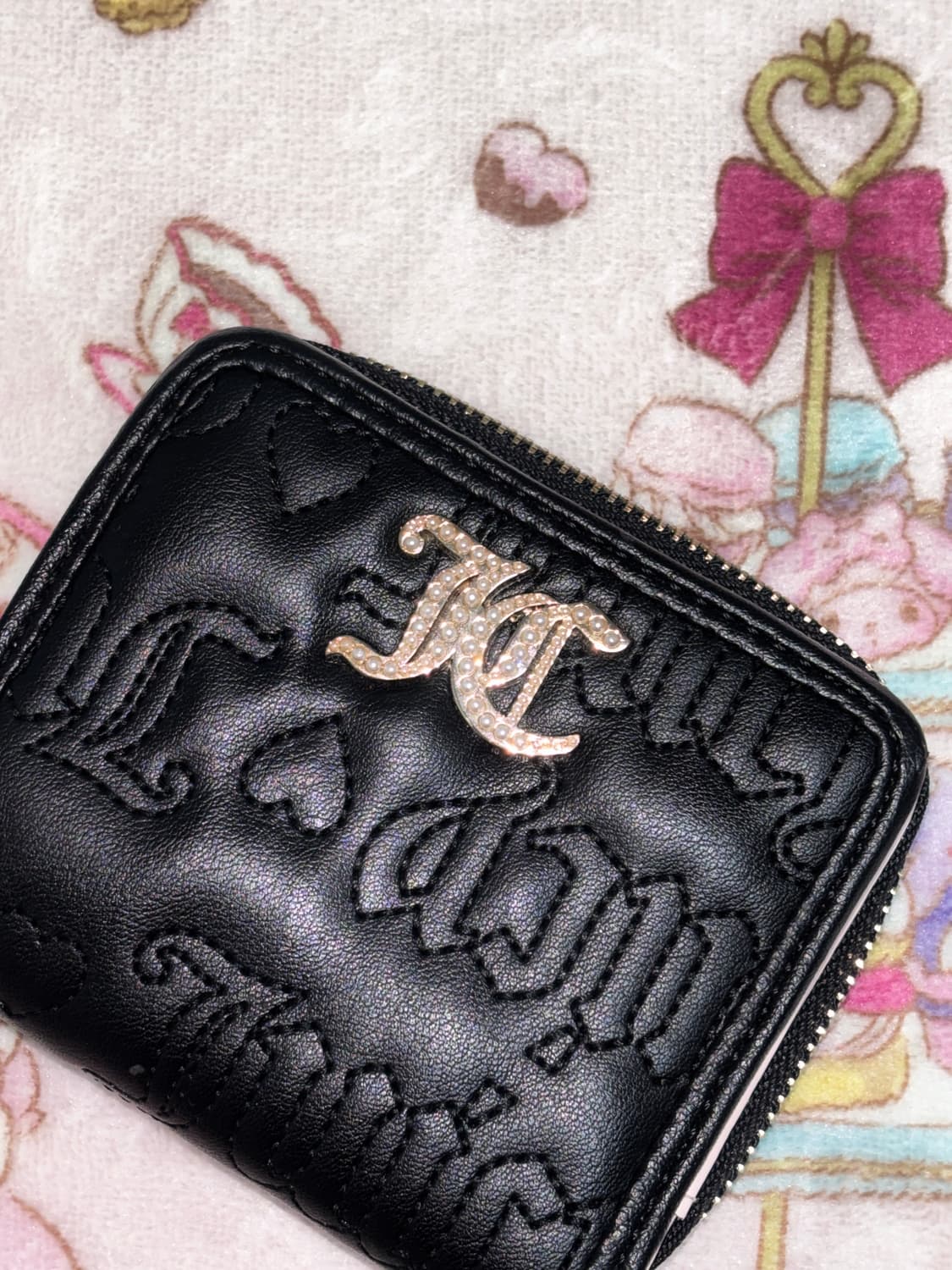 쥬시꾸뛰르 반지갑 갸루 y2k 상품이미지1